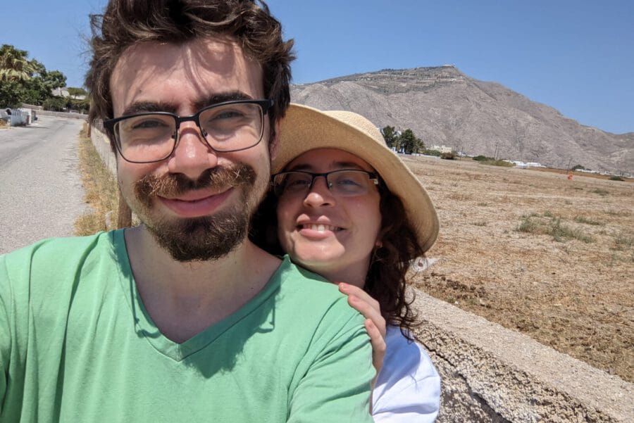 נוודים דיגיטליים בסנטוריני