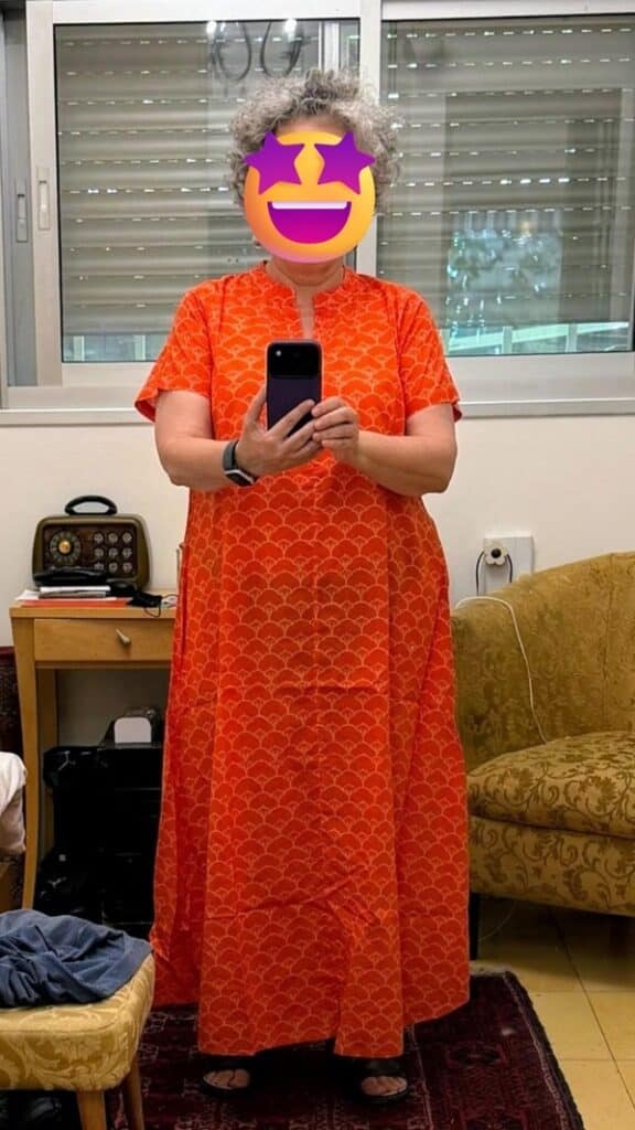 An Ulla dress with pockets